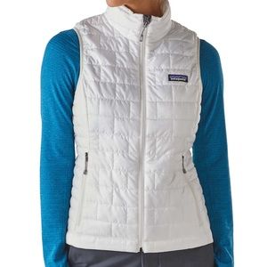 Patagonia Nano Puff Vest XS in Birch White